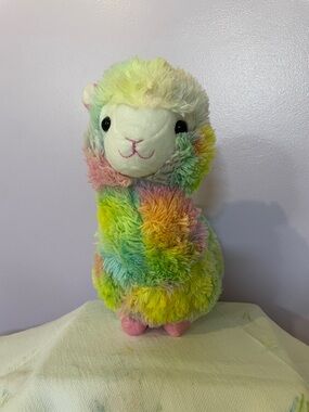Rainbow Plush Llama / Alpaca Stuffed Animal